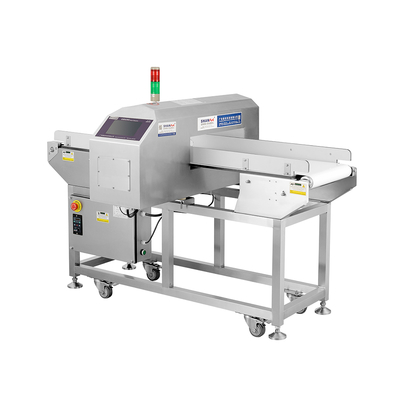 खाद्य कारखाने उच्च संवेदनशीलता धातु डिटेक्टर का उपयोग करें कन्वेयर खाद्य धातु स्कैनर