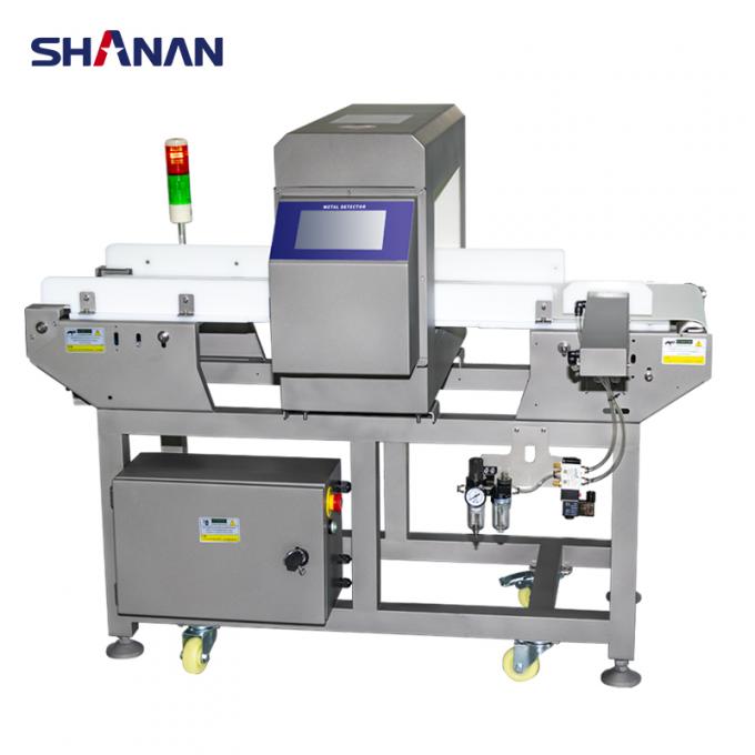 पेशेवर ऑटो कन्वेयर स्टेनलेस स्टील पनीर क्रैकर्स समुद्री भोजन ग्रेड दूध बिस्किट मांस खाद्य धातु डिटेक्टर सीई प्रमाणित 7