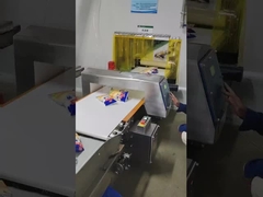 टच स्क्रीन खाद्य धातु डिटेक्टर सांख्यिकीय गिनती समारोह के साथ धातु डिटेक्टर मशीन