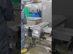 SA-508खाद्य पदार्थों का पता लगाने का बेल्ट कन्वेयर झुकाव धातु डिटेक्टर / बेल्ट धातु डिटेक्टर