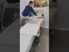 स्टेनलेस स्टील इंटरसेप्टर औद्योगिक धातु डिटेक्टर कन्वेयर बेल्ट 220 वोल्टेज