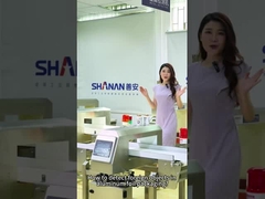 SA503 श्रृंखला चुंबकीय प्रेरण खाद्य धातु डिटेक्टर के माध्यम से चौड़ाई और 1.0 मिमी Fe संवेदनशीलता