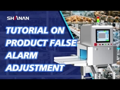 उन्नत खाद्य एक्स-रे मशीनें 50 हर्ट्ज पावर सप्लाई और मिरर पॉलिश SUS304 बॉडी सामग्री के साथ