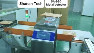 स्टेनलेस स्टील और उपकरणों के लिए औद्योगिक सुरंग मेटल डिटेक्टर