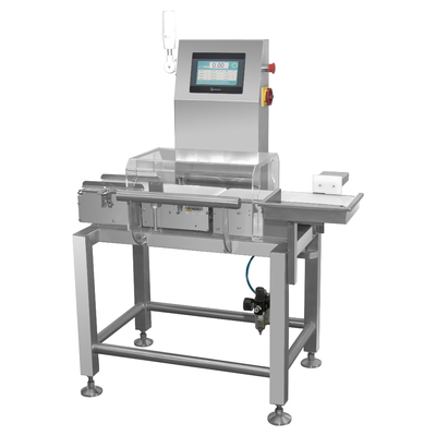 अनुकूलित चेकवेगर पूरे 100-700PCS/min उच्च गति वजन स्थिरता के लिए