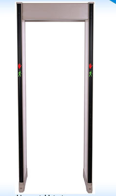 उच्च संवेदनशीलता 33 जोन सुरक्षा मेटल डिटेक्टर, आर्कवे डोर फ्रेम मेटल डिटेक्टर के माध्यम से चलते हैं