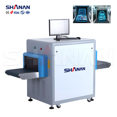 एक्स रे निरीक्षण होटल और स्टेशन एक्स रे बैगेज स्कैनर मशीन का उपयोग करके