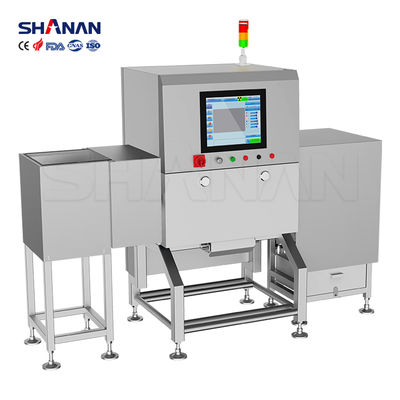 फार्मास्युटिकल फैक्ट्री क्वालिटी कंट्रोल एक्स रे मशीनों मेटल और ग्लास डिटेक्शन के साथ