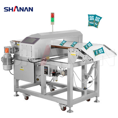 खाद्य धातु डिटेक्टर 25 किलो भार क्षमता खाद्य निर्माताओं के लिए सटीक खाद्य संदूषक पहचान उपकरण