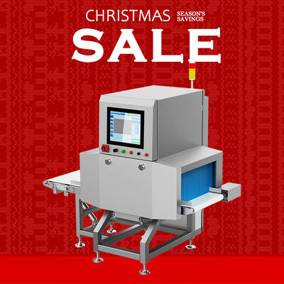 खाद्य सुरक्षा के लिए एक्स-रे निरीक्षण मशीन मछली सब्जियों के लिए अस्वीकृति का पता लगाने