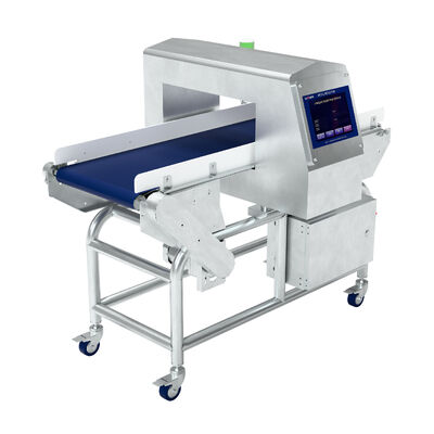 खाद्य धातु संसूचक कन्वेयर बेल्ट अलार्म स्टॉप खाद्य उत्पादन सुरक्षा उच्च संवेदनशीलता मूल निर्माता