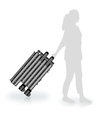 सार्वजनिक 3 साल की वारंटी के लिए मेटल डिटेक्टर के माध्यम से पोर्टेबल वॉक